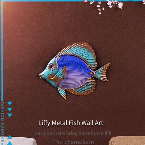 decorative metal fish box|metal fish wall hangings.